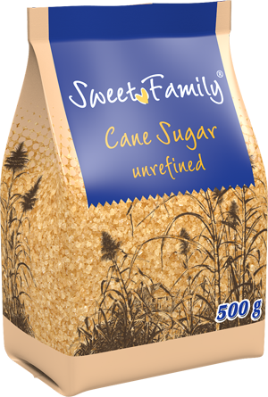 Sweet Family - Cukier trzcinowy 500g