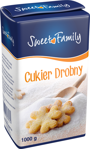 Sweet Family - Cukier drobny 1kg